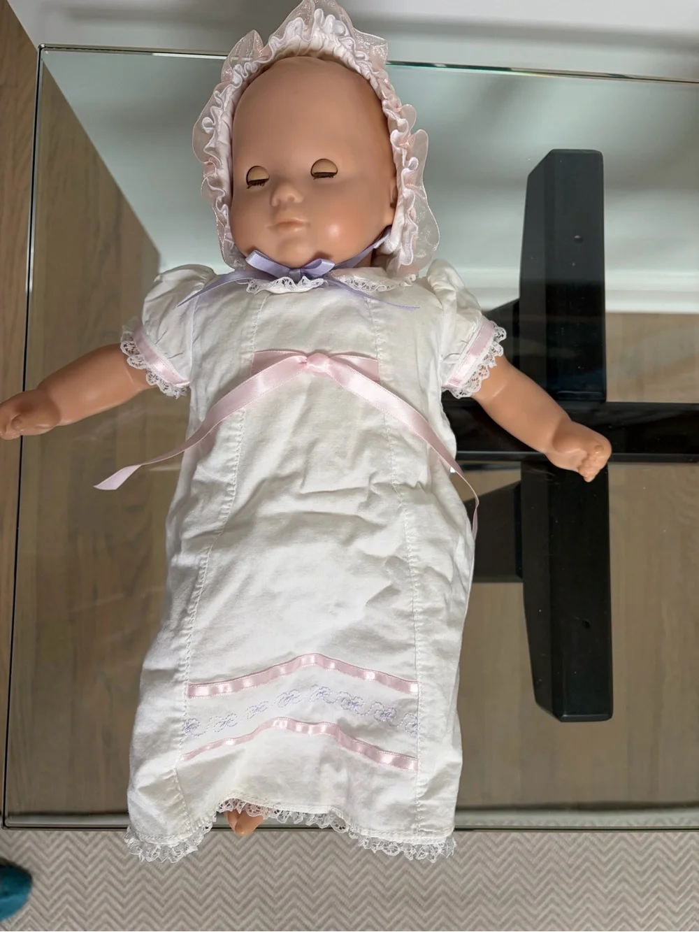 Bitty Baby American Girl Doll with 2 outfits, bottles and booster chair